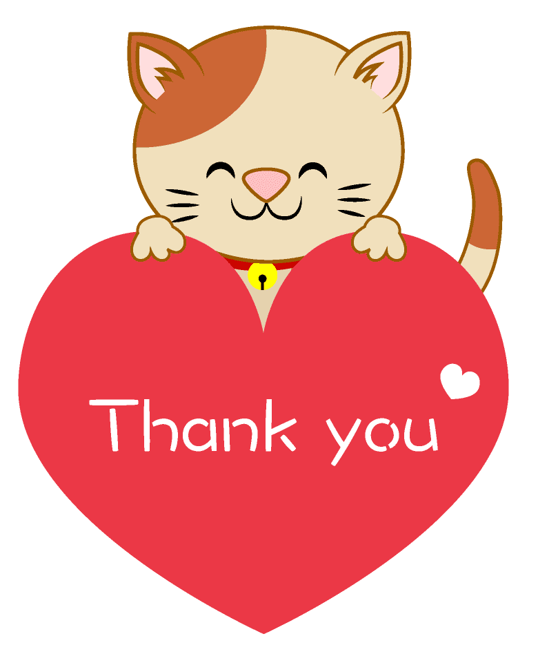 Free Thank You Illustration png