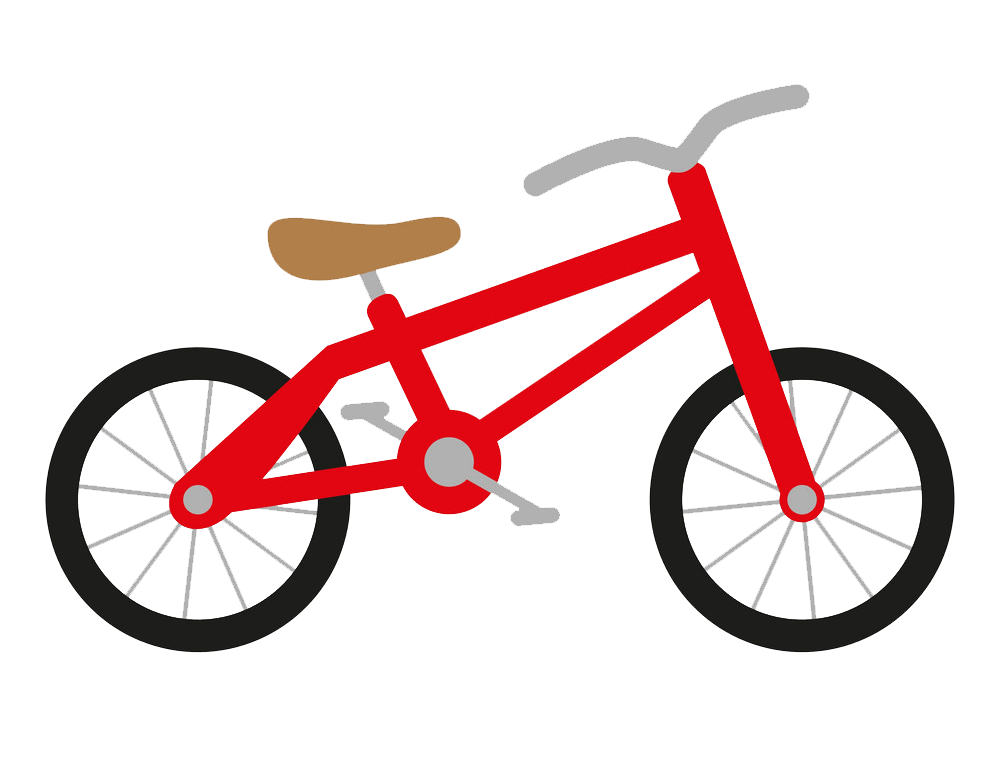 アイコン赤自転車イラスト透明 イラスト