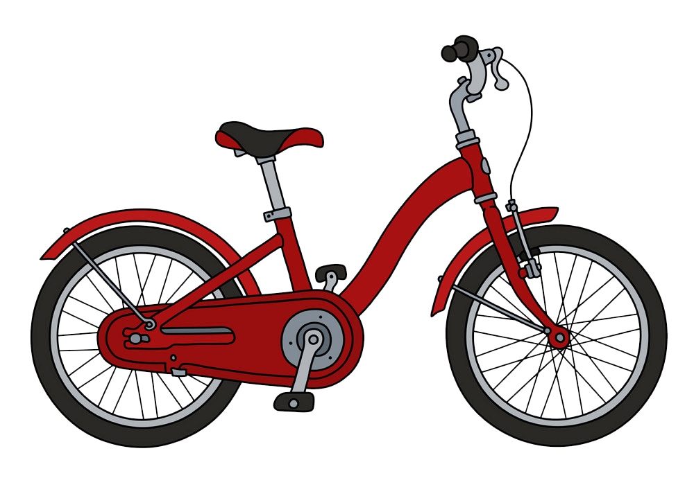 赤いバイクのイラスト透明1 イラスト