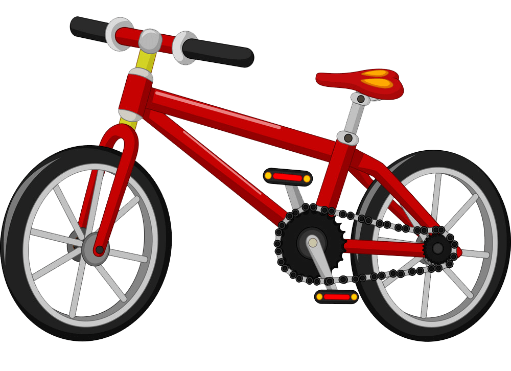 赤いバイクのイラスト透明 イラスト