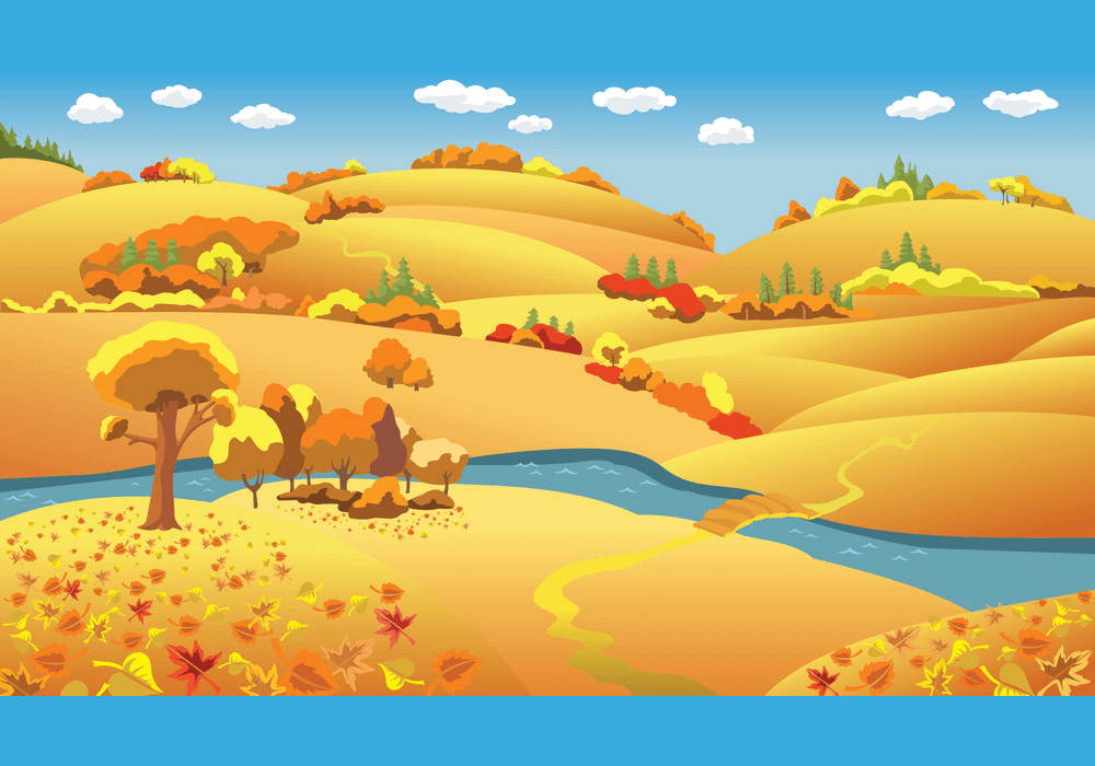 秋の風景イラスト2 イラスト