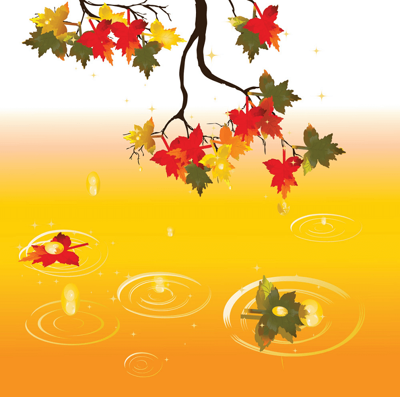 秋の景色イラスト 2 イラスト