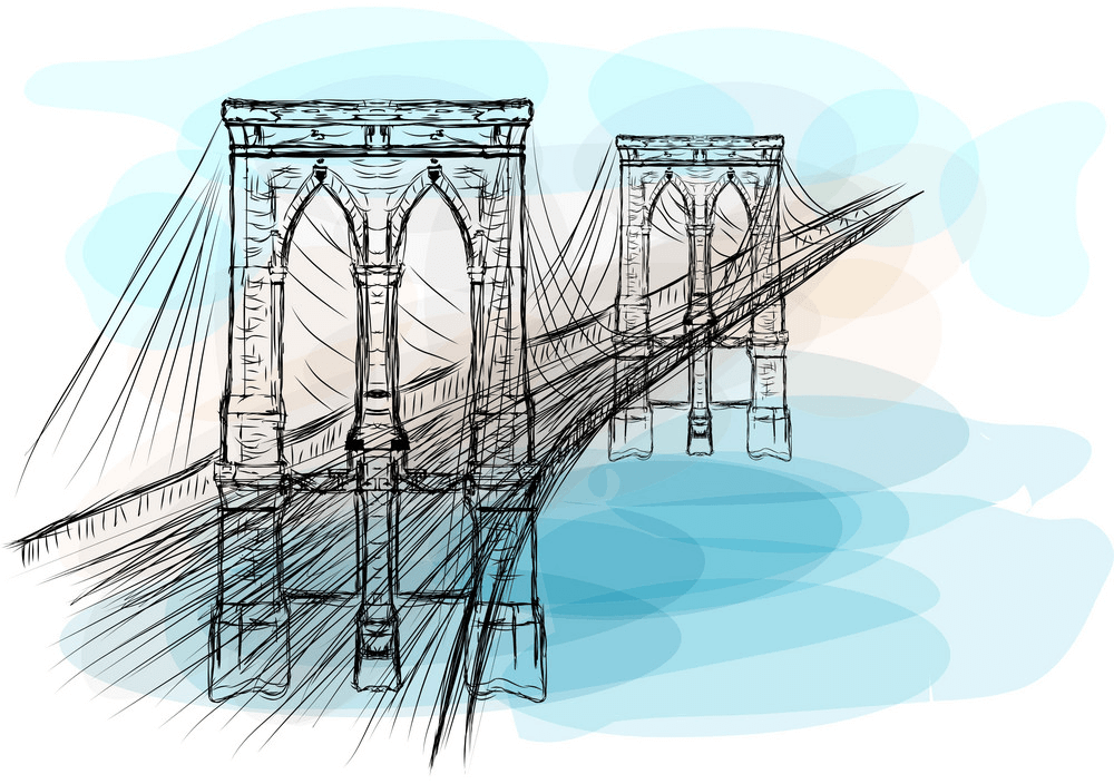 ブルックリン橋の図