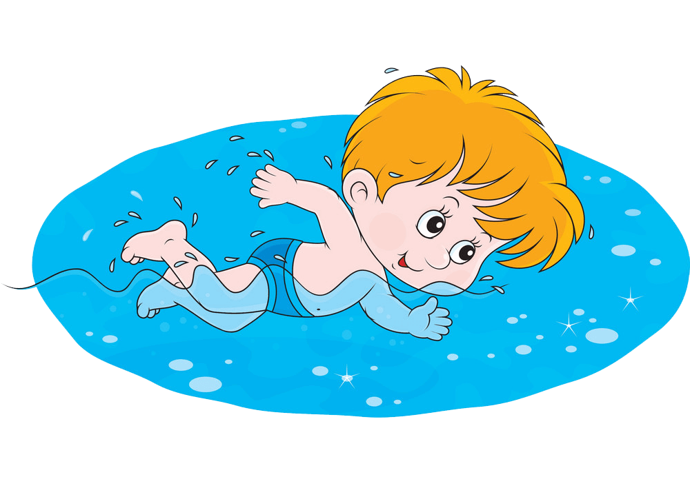 小さな男の子の水泳イラスト透明 イラスト