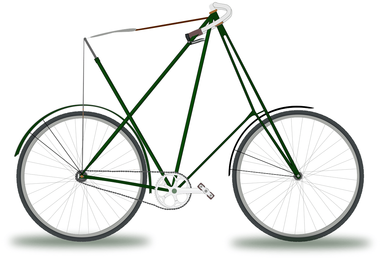 自転車 イラストの画像