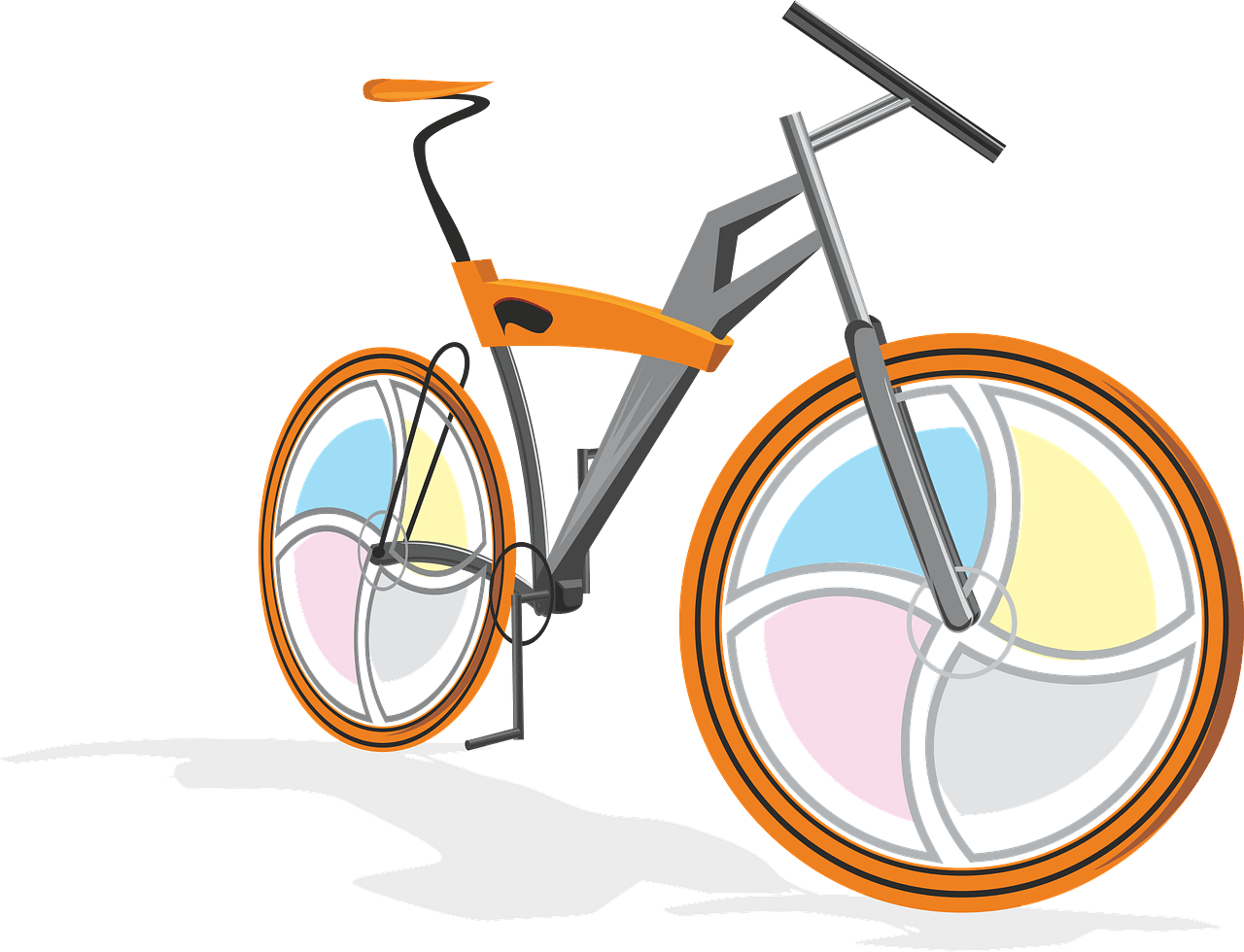 自転車イラストを無料でダウンロード イラスト