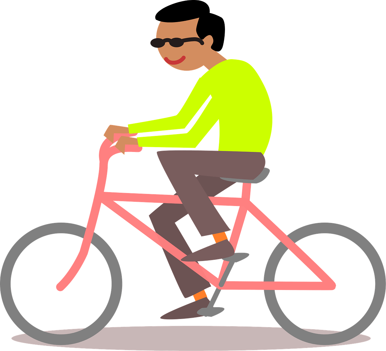 自転車のイラストをダウンロード イラスト