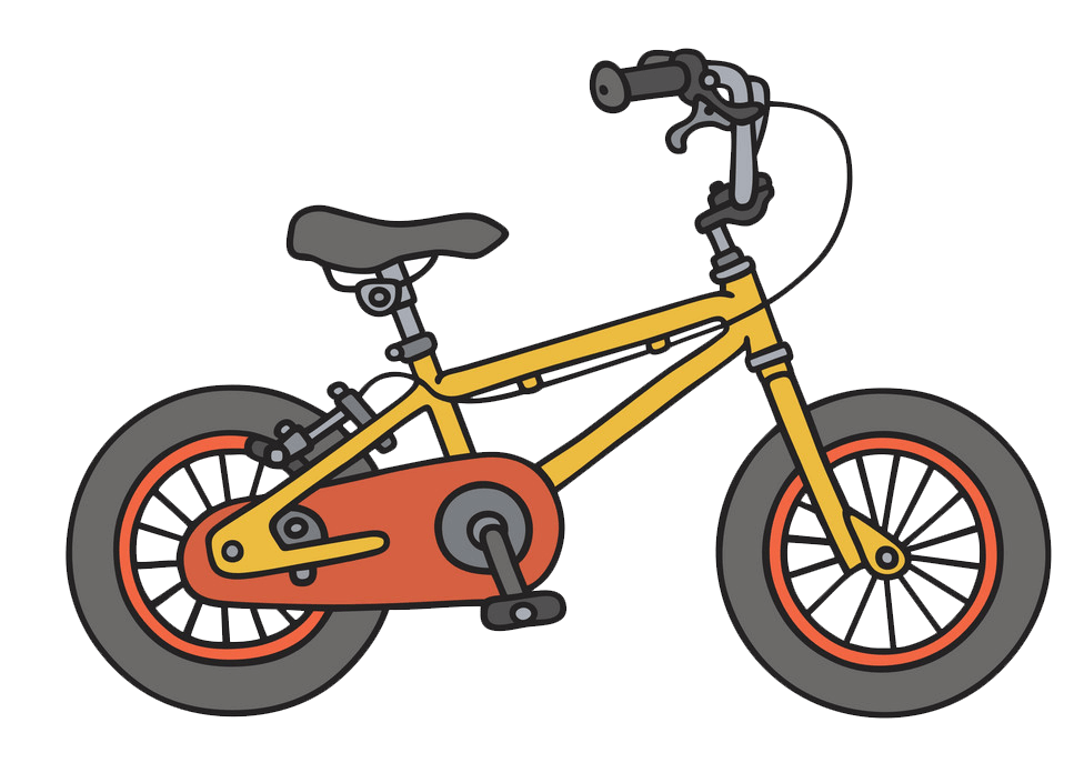 子供の自転車のイラスト透明 イラスト