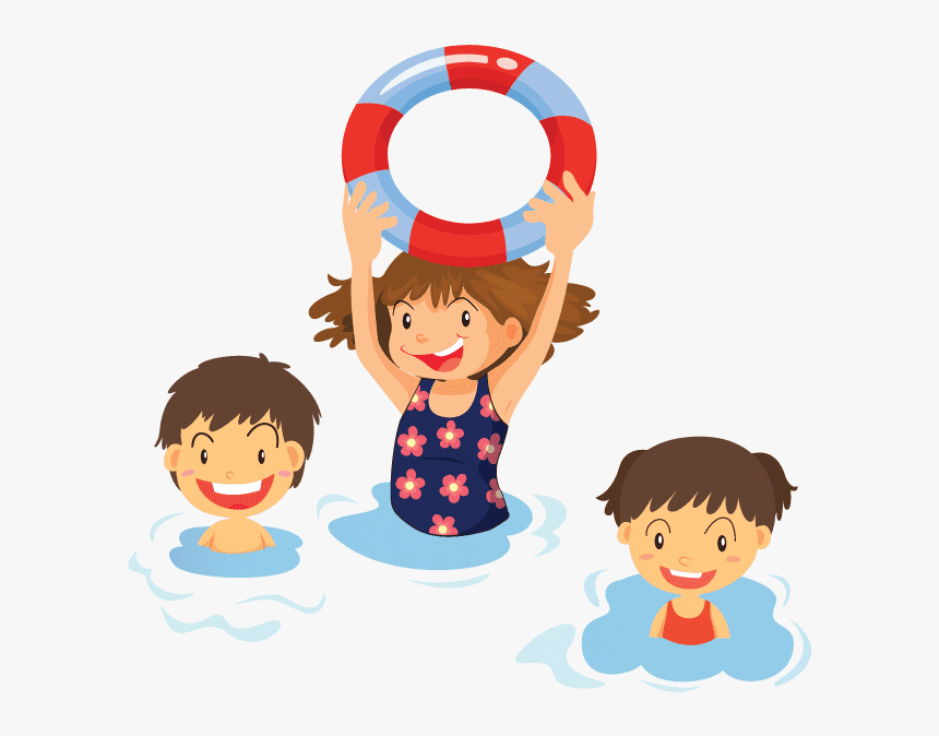 無料の子供たちの水泳イラスト png イメージ