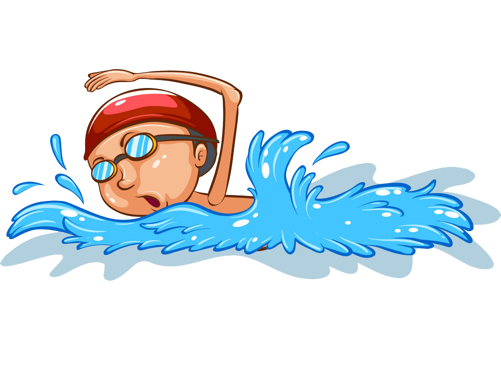 水泳をする男の子のイラスト 透明1 イラスト