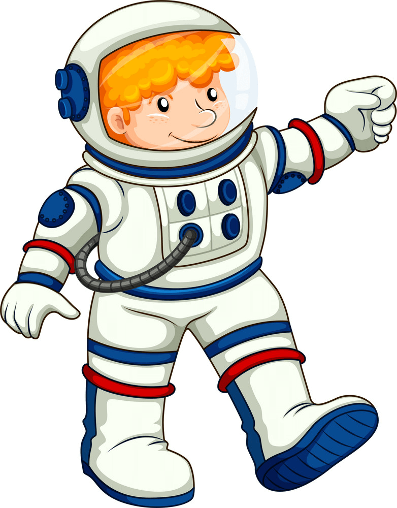 少年宇宙飛行士のイラスト イラスト