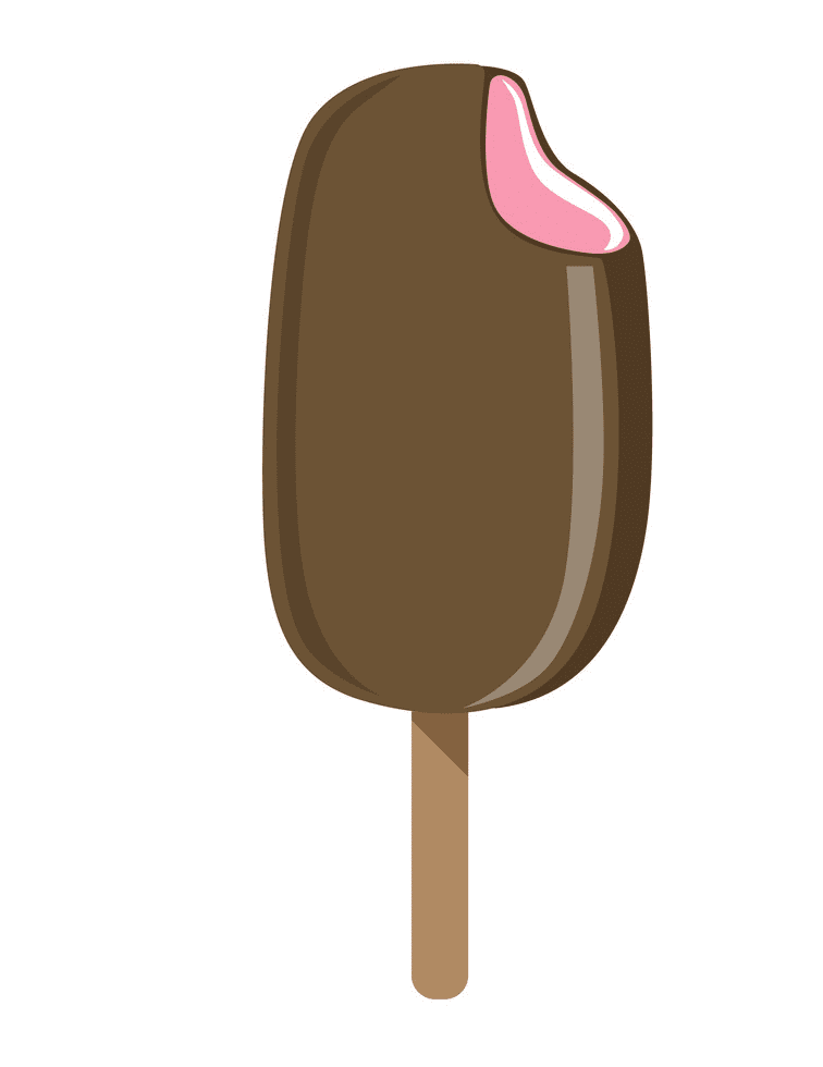 アイスキャンデーの棒のイラスト