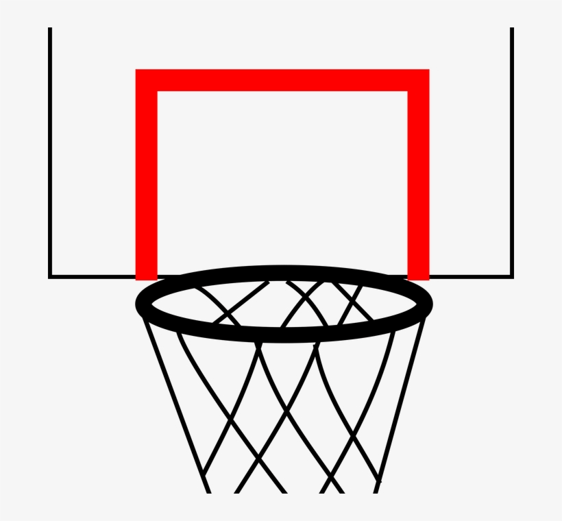 バスケットボールフープ無料イラスト