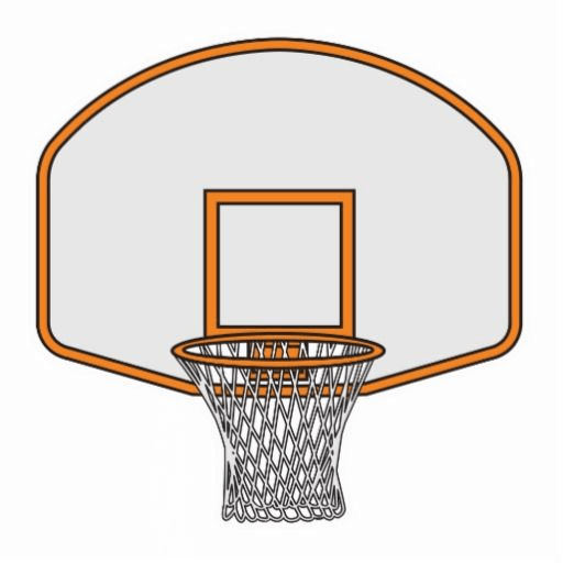 バスケットボールフープのイラスト5