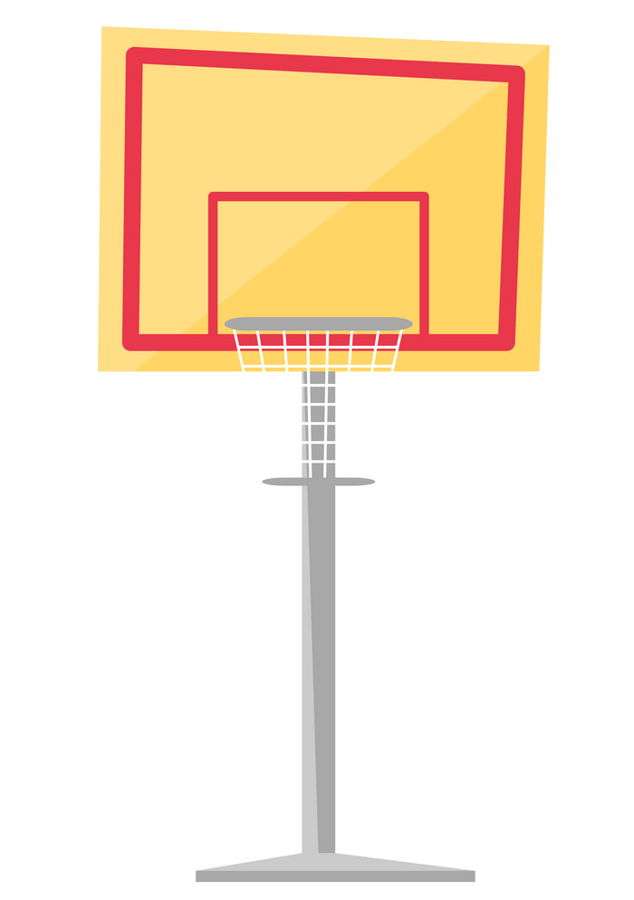 バスケットボールフープイラストを無料でダウンロード イラスト
