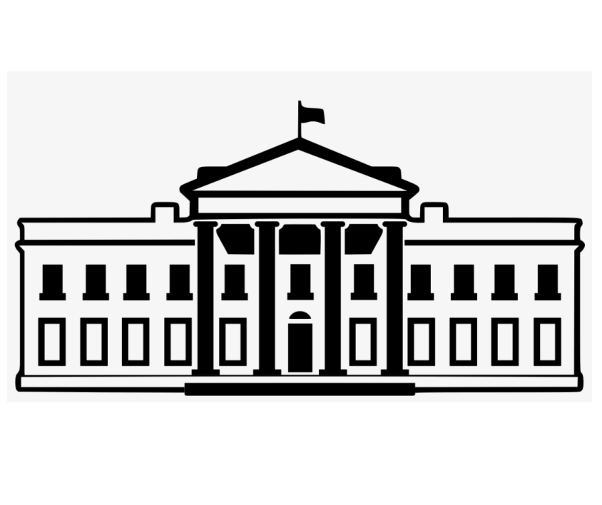 ホワイトハウスの概要図 イラスト