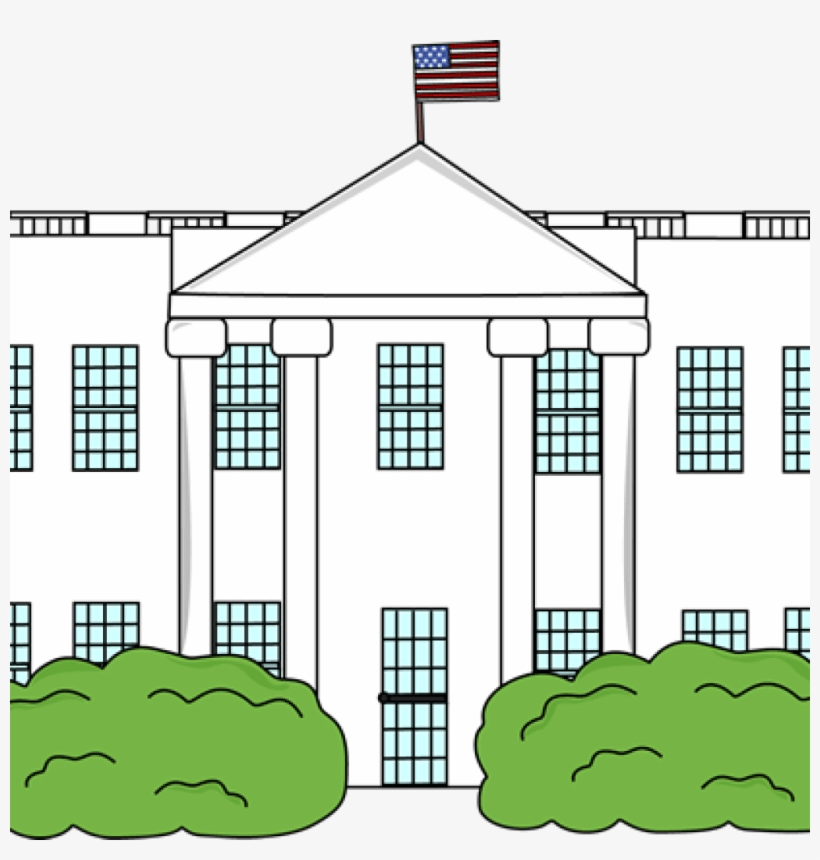 ホワイトハウスのイラストをダウンロード