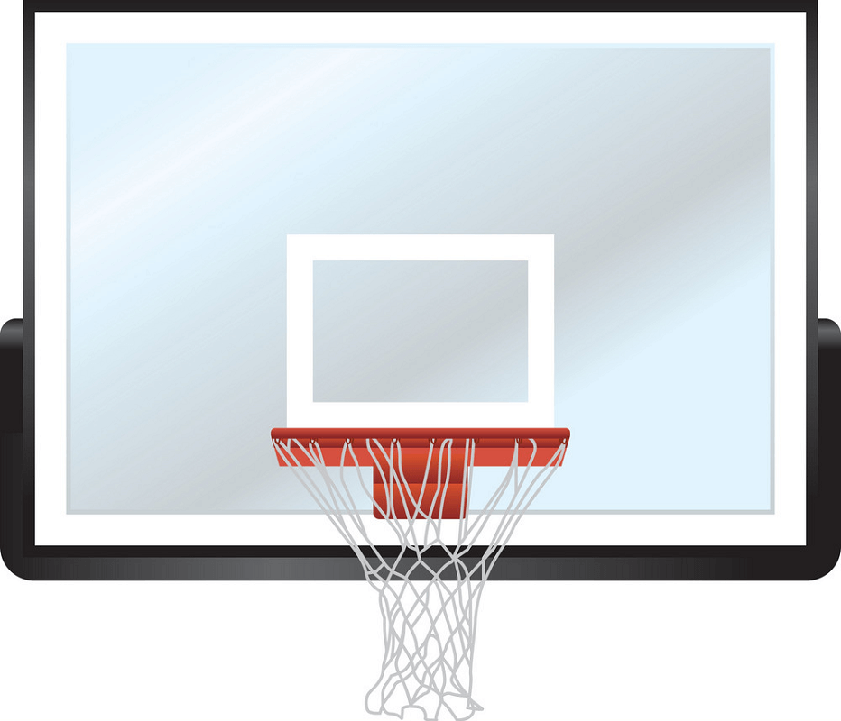 スポーツ バスケットボール フープの図 イラスト
