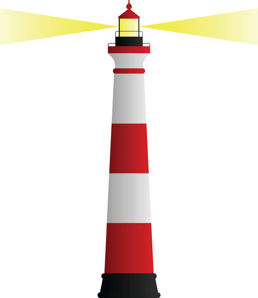 灯台のイラスト 1