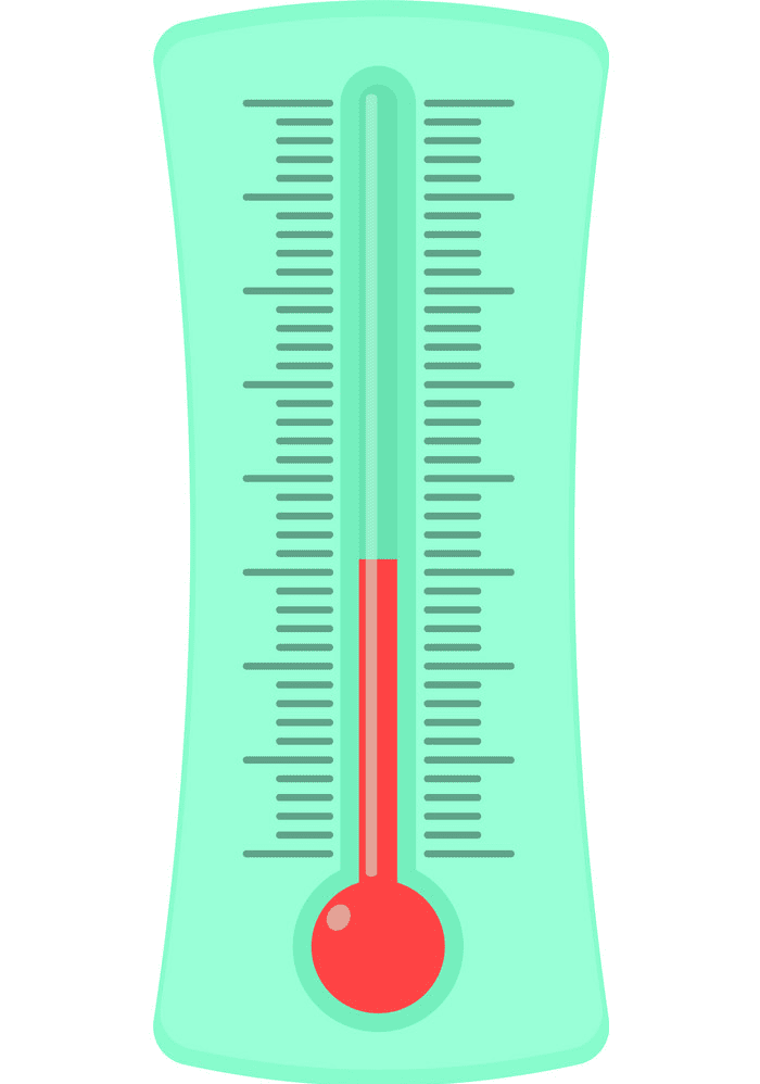 アイコン天気温度計の図 イラスト