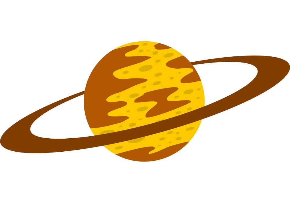 土星のイラスト透明
