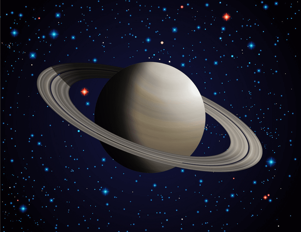 土星の惑星イラスト 3 イラスト