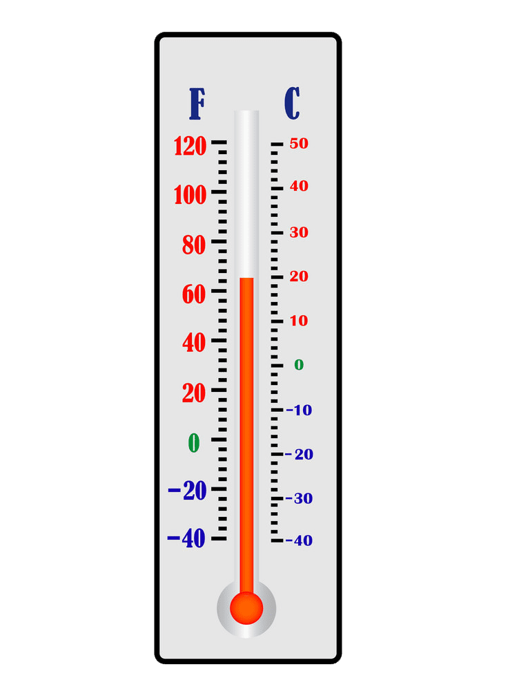 温度計の無料イラスト 透明