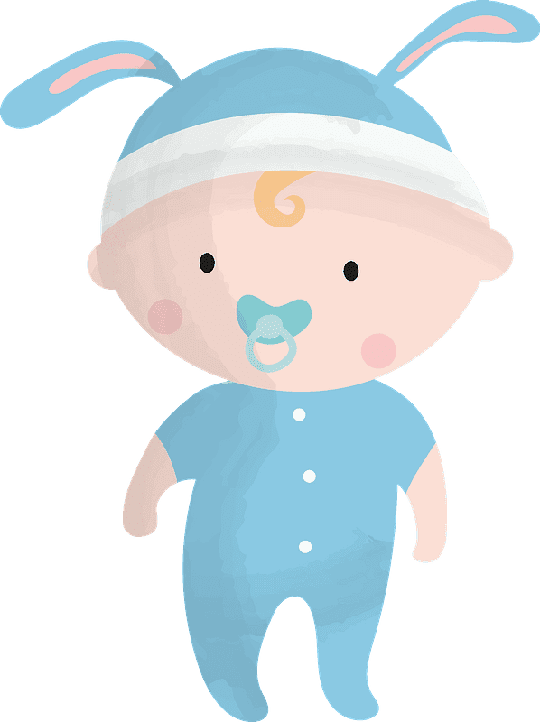 男の子の赤ちゃんイラスト透明5 イラスト