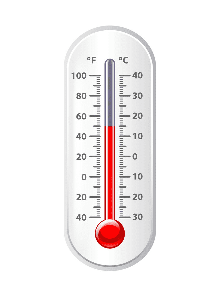 天気温度計のイラスト イラスト