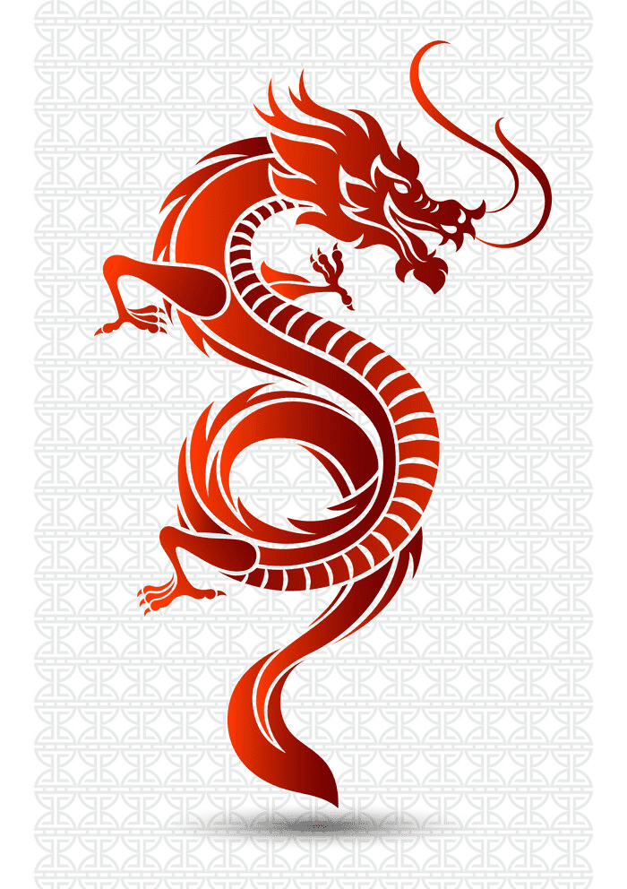 中国のドラゴンのイラスト 5 イラスト
