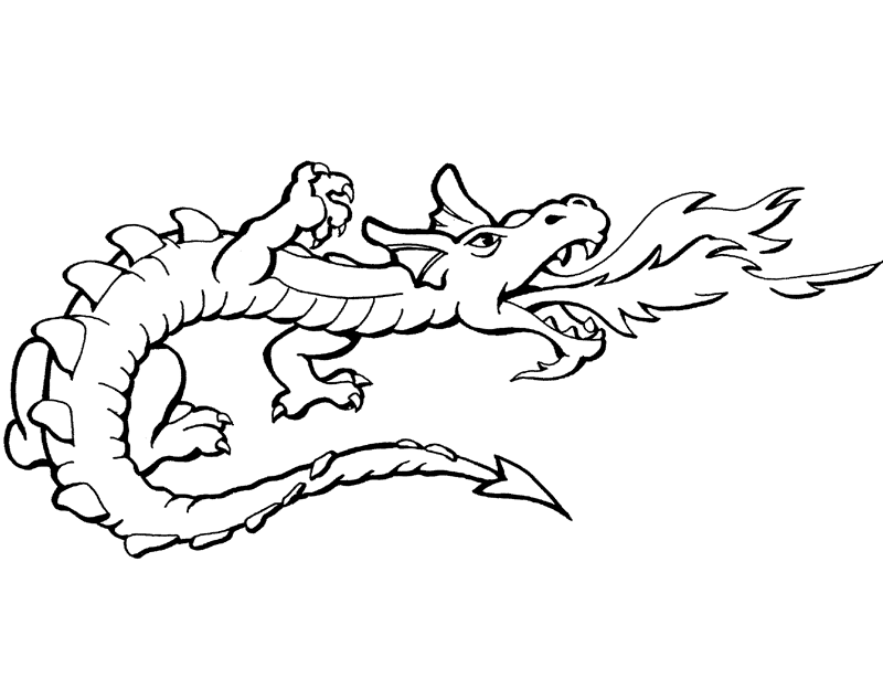 ドラゴン イラスト 白黒 png イメージ