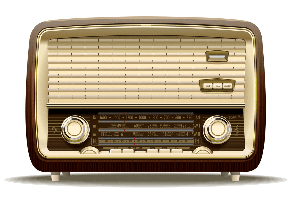古いラジオ イラスト 無料