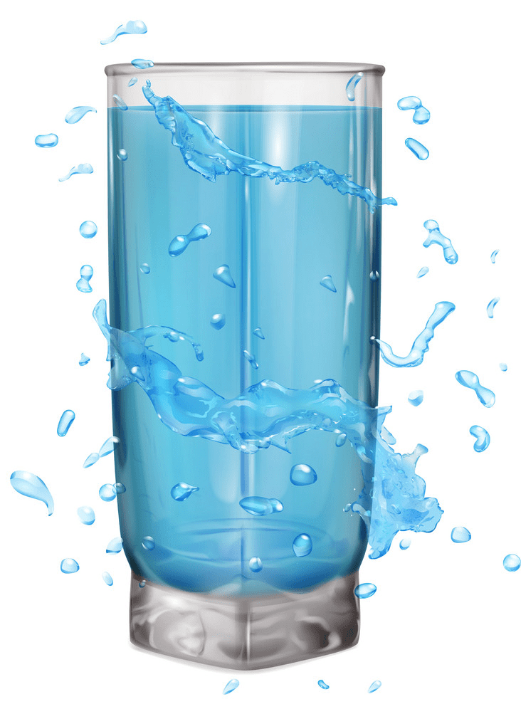 コップ一杯の水のイラスト 7 イラスト