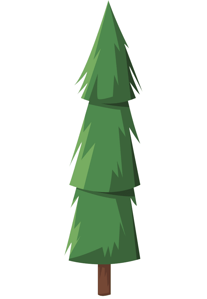 松の木のイラスト 背景透明2 イラスト