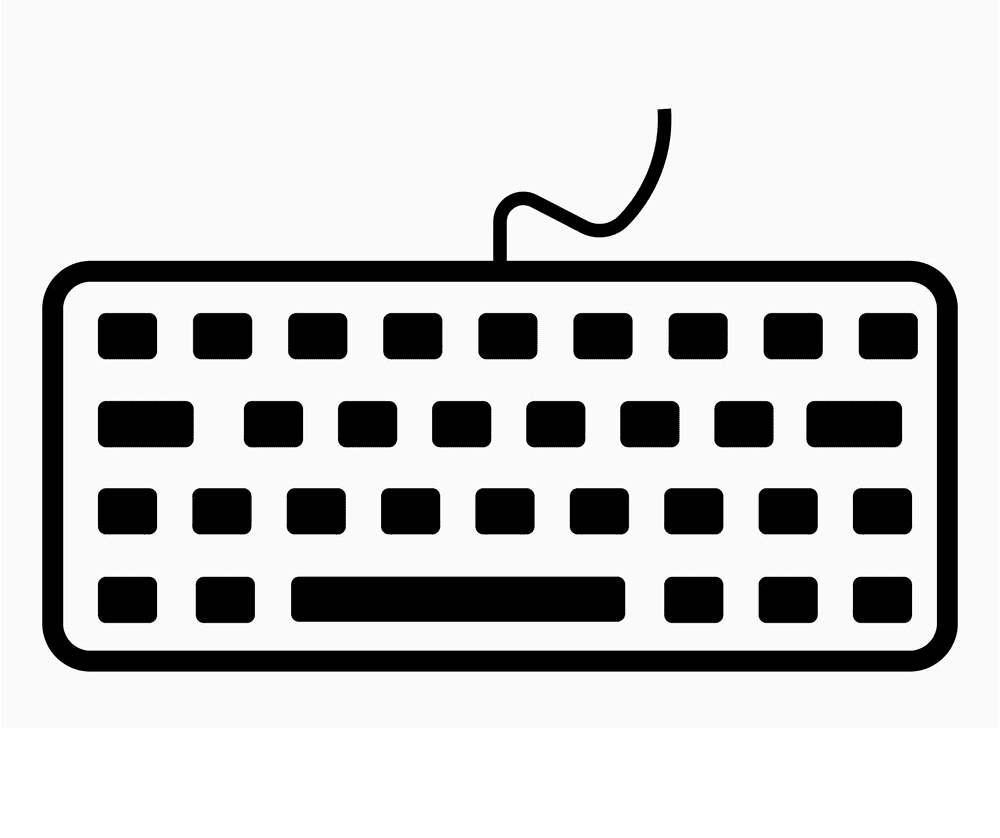 アイコンキーボードの図 イラスト