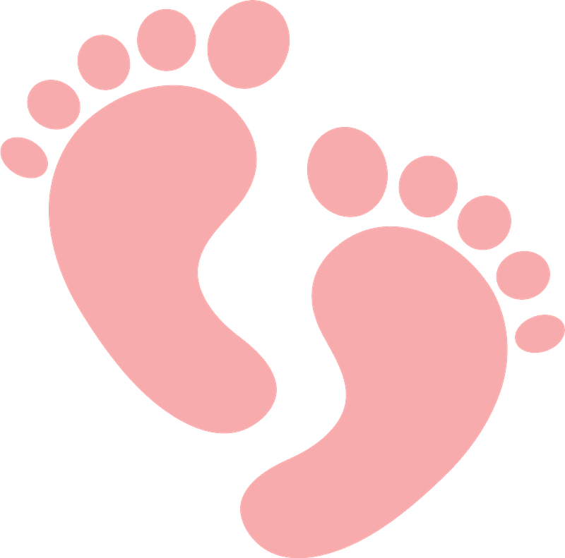 赤ちゃんの足のイラスト透明5 イラスト