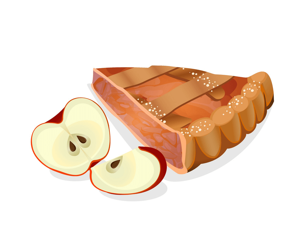 アップルパイのイラスト無料