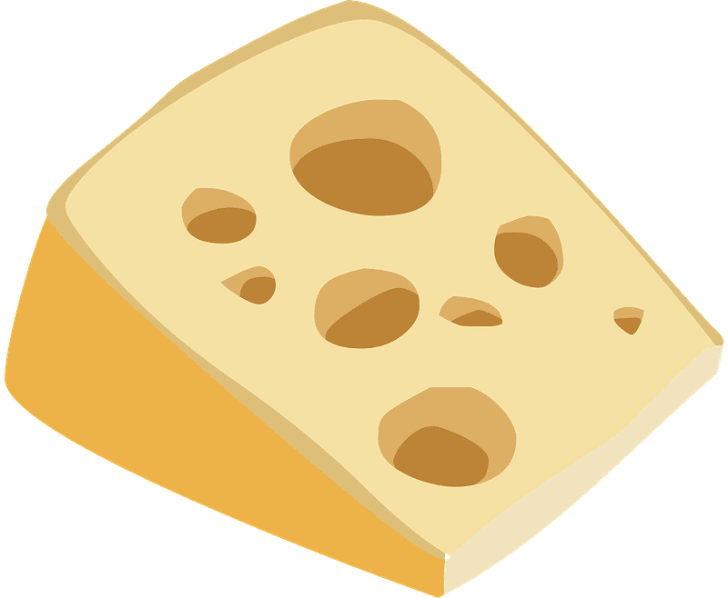 チーズイラスト透明11 イラスト