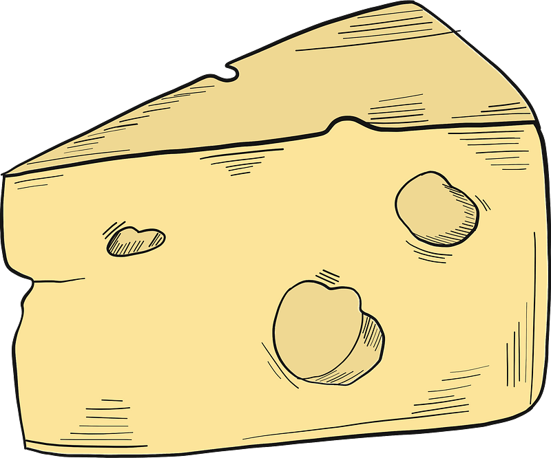 チーズイラスト透明9 イラスト