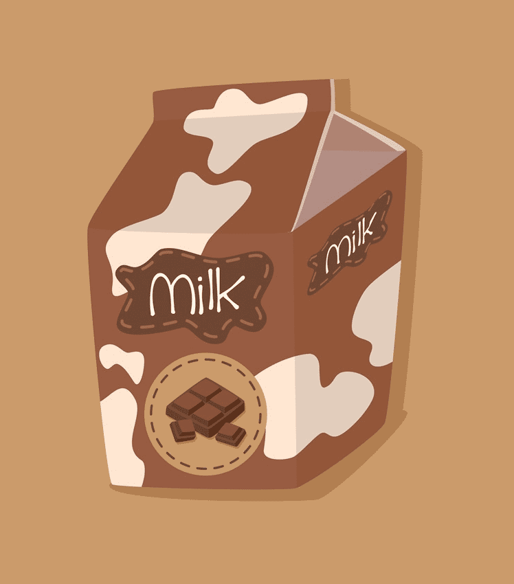 チョコレート ミルク イラスト png イラスト