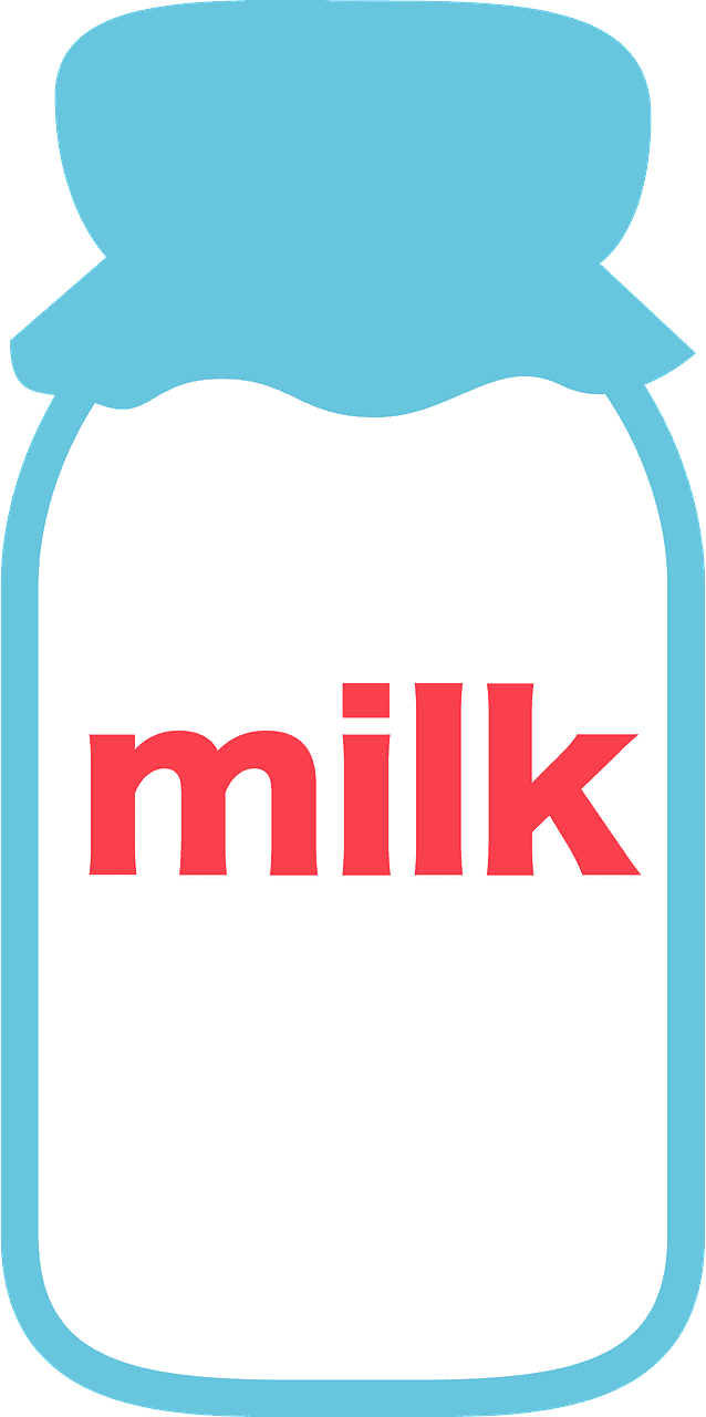 牛乳イラスト 透明12 イラスト