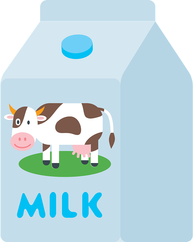 牛乳イラスト透明3 イラスト