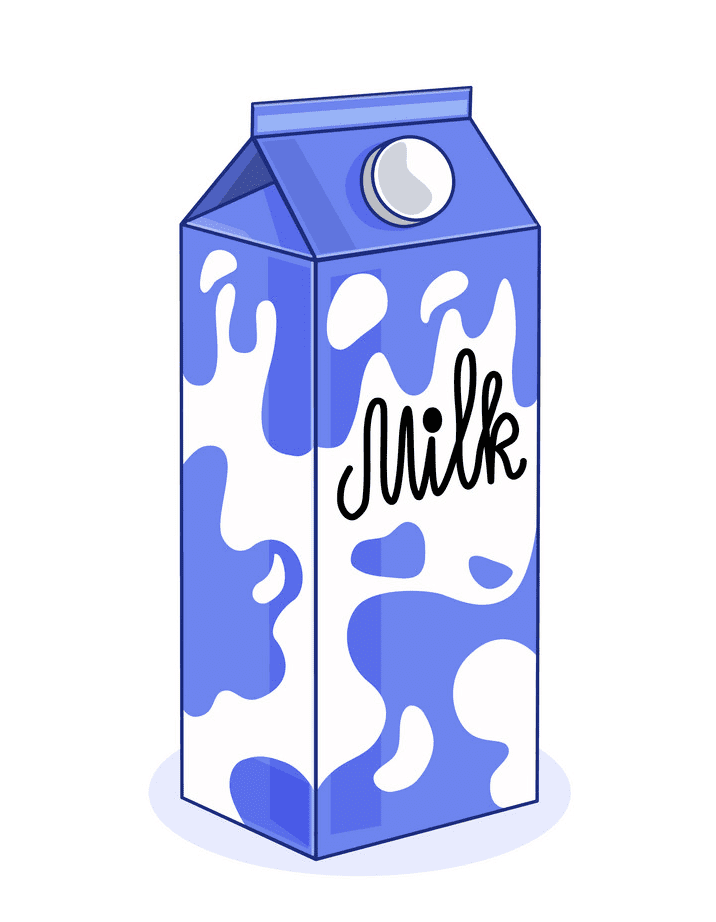 牛乳パックのイラスト11 イラスト