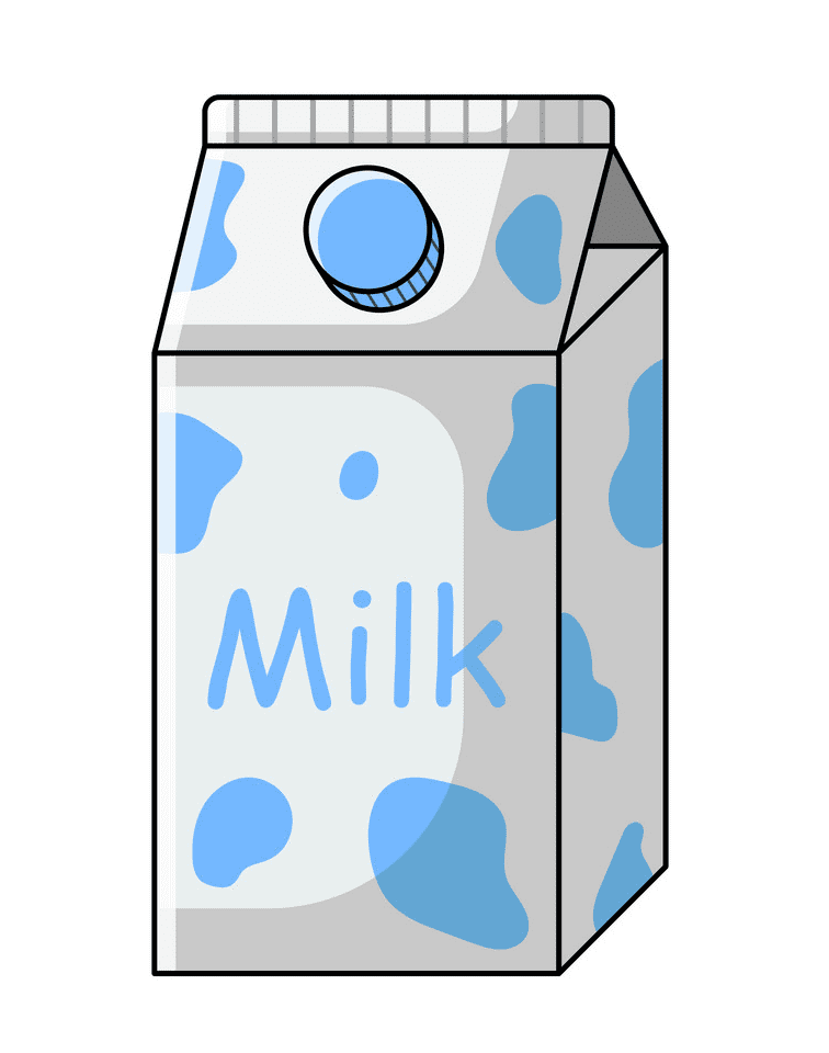 牛乳パックのイラスト7 イラスト