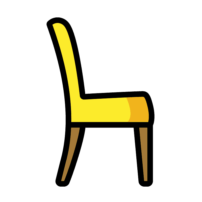 椅子のイラスト 背景透明10