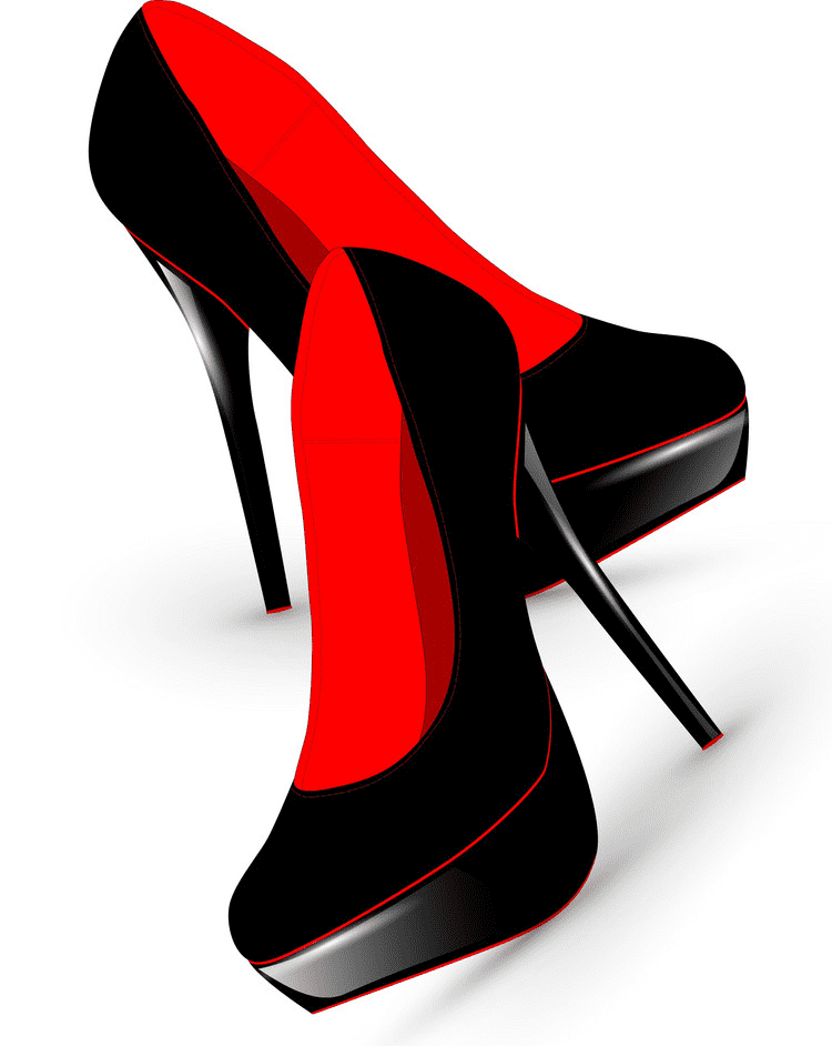 女性の靴のイラスト イラスト