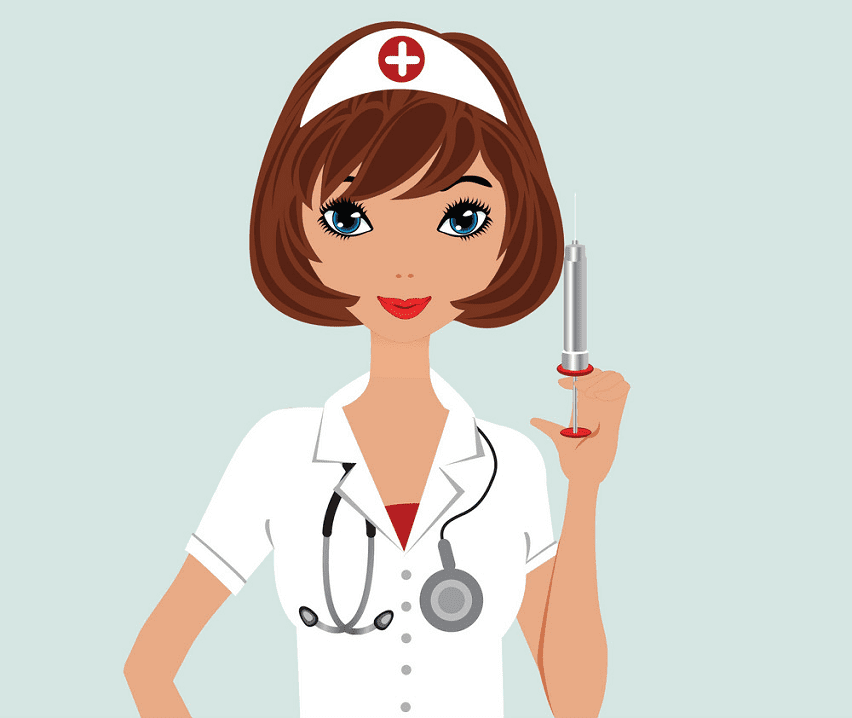 看護師のイラスト4 イラスト