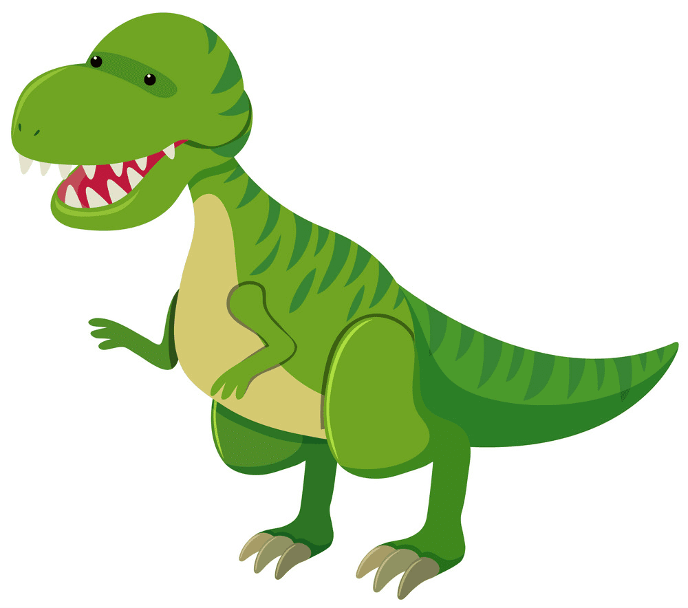 かわいいティラノサウルスのイラスト 10