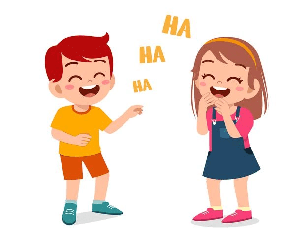 子供たちの笑いイラスト png イメージ