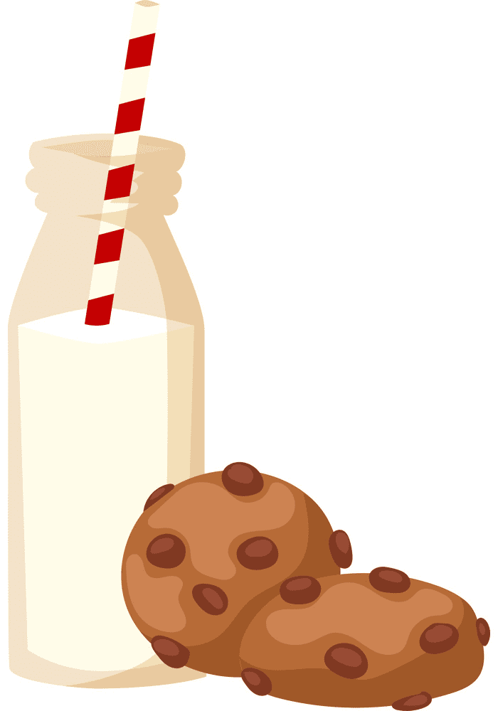 クッキーと牛乳 イラスト 無料 2 イラスト